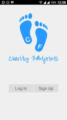 Charity Footprints android App screenshot 4